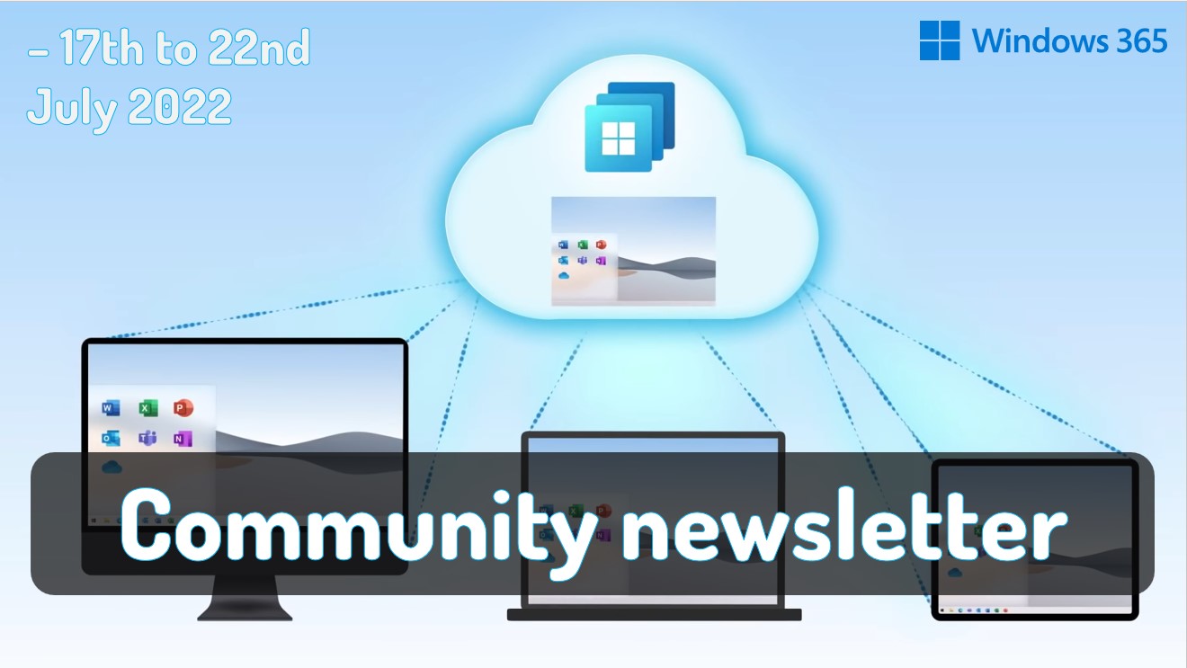 W365 Community Newsletter - Windows 365