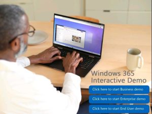 Windows365 Cloud PC Interactive Demo