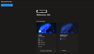 Microsoft Dev Box