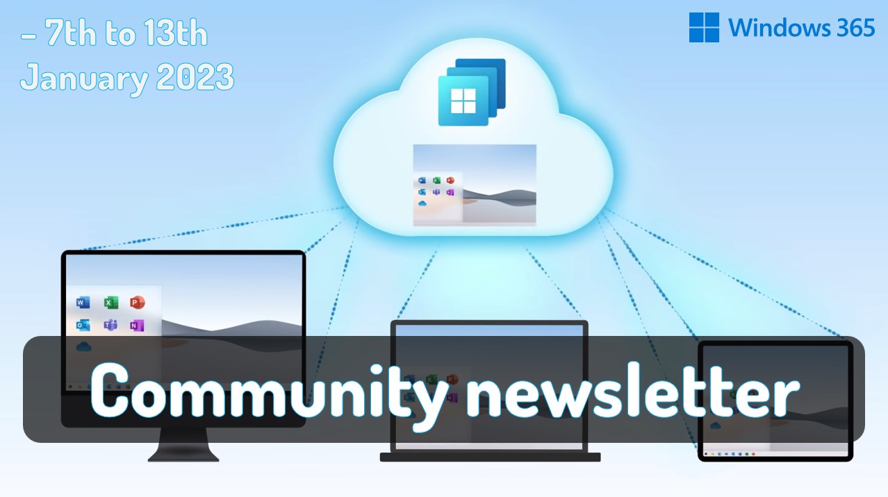 Windows365 Community Newsletter