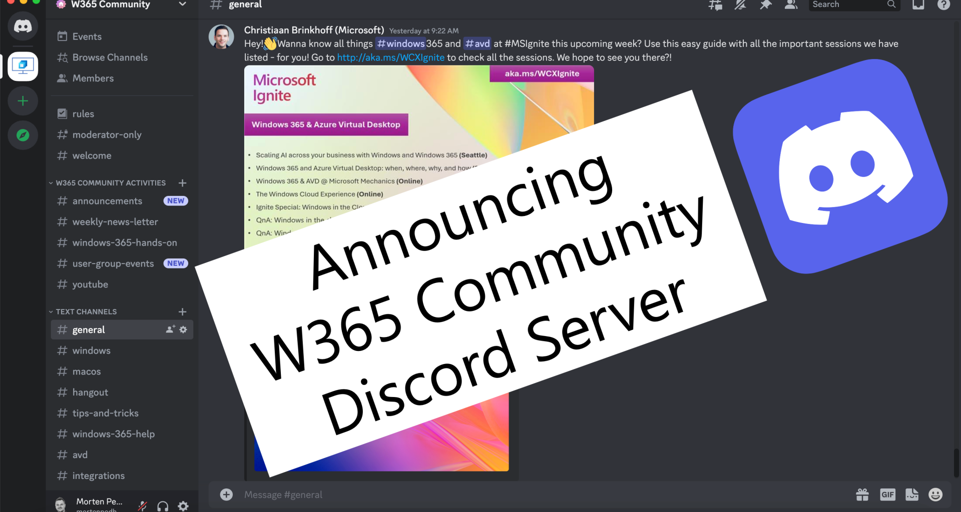 Server Integrations Page – Discord