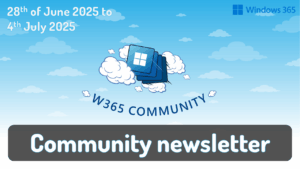 Weekly Newsletter – 28th of June 2025 to 4th of July 2025