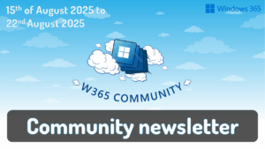 Weekly Newsletter – 15th of August to 22nd of August 2025