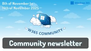 Weekly Newsletter – 8th of November to 14th of November 2025