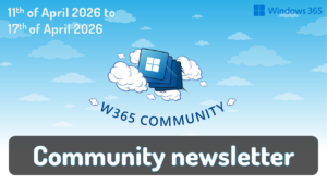 Weekly Newsletter – 11th of April to 17th of April 2026