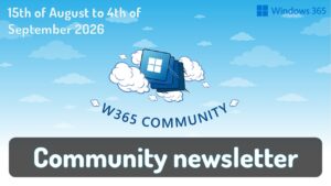 Weekly Newsletter – 15th of August 2026 to 4th of September 2026