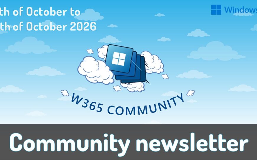 Weekly Newsletter – 24th of October 2026 to 30th of October 2026